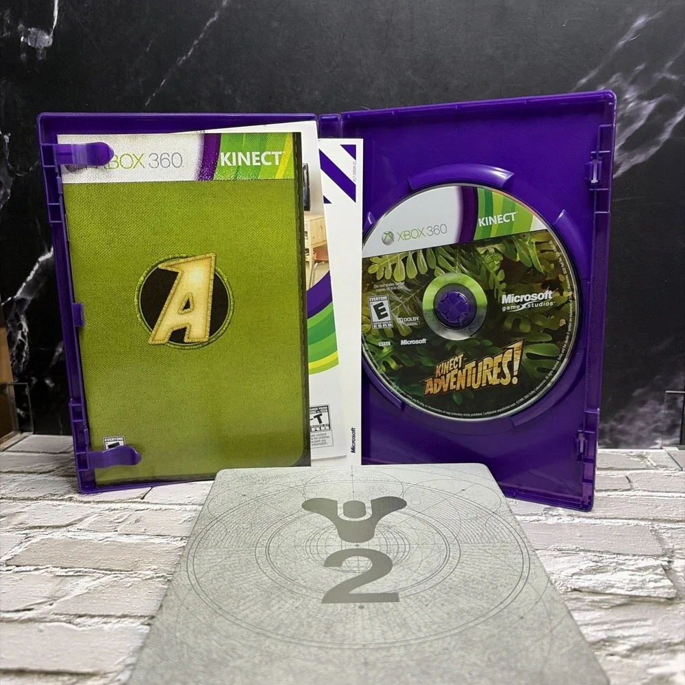 Bundle - Destiny 2 Steelbook (with Destiny Game Kinect Adventures Xbox 360 - T&W